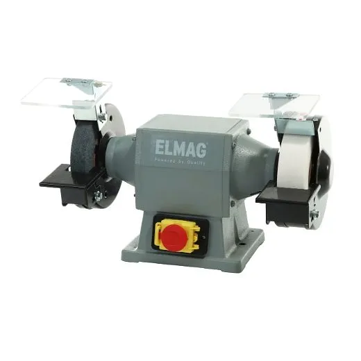 Smerigliatrice doppia ELMAG PROFI DS150TS Di alto livello Line 61091