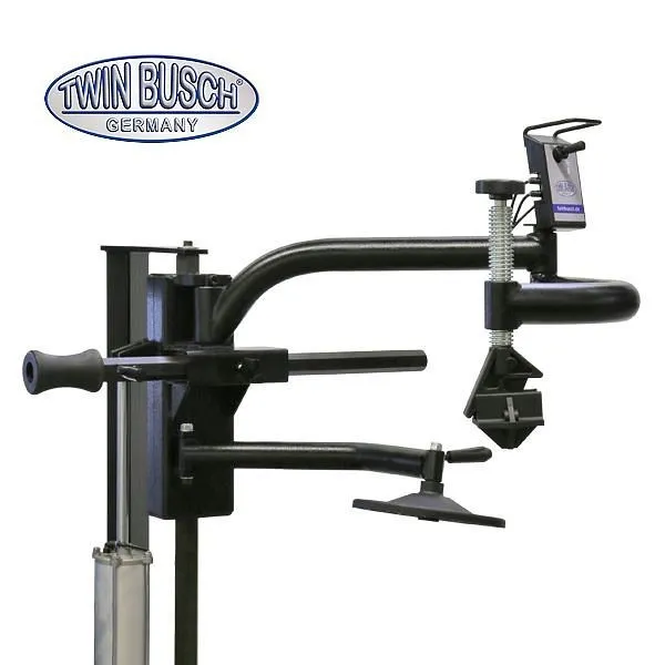 Smontagomme automatico Twin Busch SEMI - tuttofare - con braccio di montaggio inclinabile pneumatico TWX-36