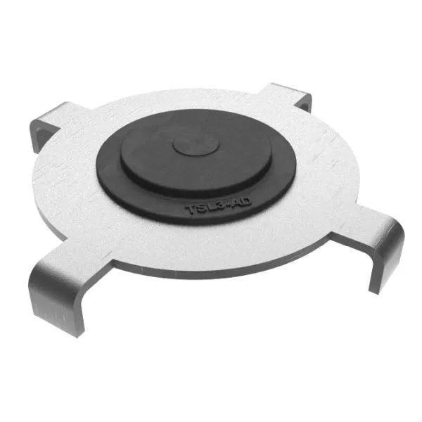 Adattatore busching metallo adatto per Tesla 3 e Tesla Y r=161mm su cuscinetto gomma d: 140 - 160 mm 100870