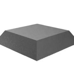Blocco trapezoidale gomma uni H30xL100xL135mm adatto per AutopStenhoj/Ravaglioli/BMW 100898 Busching