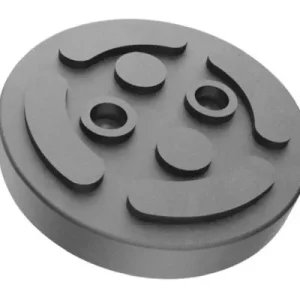 Tampone gomma per boccola adatto per ascensore Ever Eternal China H: 32mm P: 130mm 100895 Busching