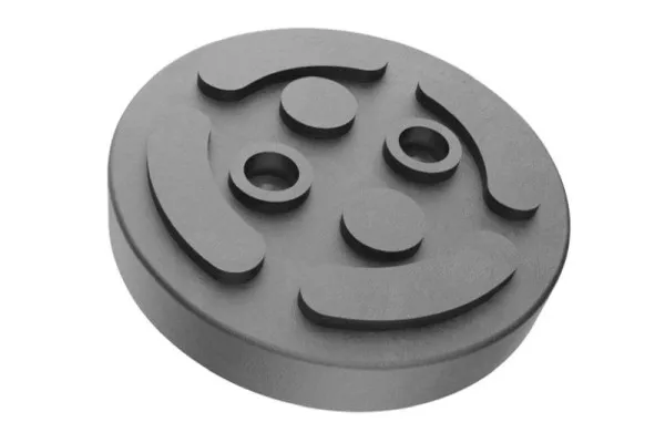 Tampone gomma per boccola adatto per ascensore Ever Eternal China H: 32mm P: 130mm 100895 Busching