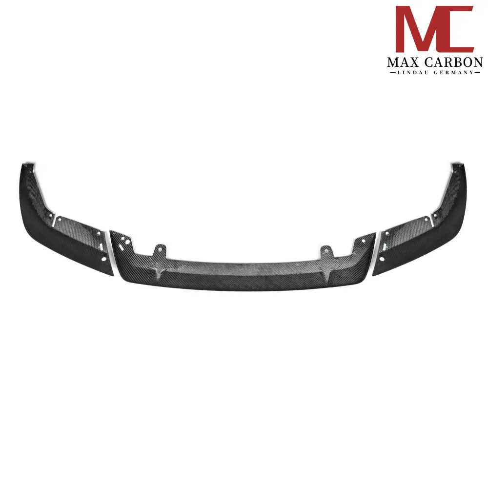 Spoiler anteriore Dry Carbon per BMW M5 F90 LCI + Competition - V3