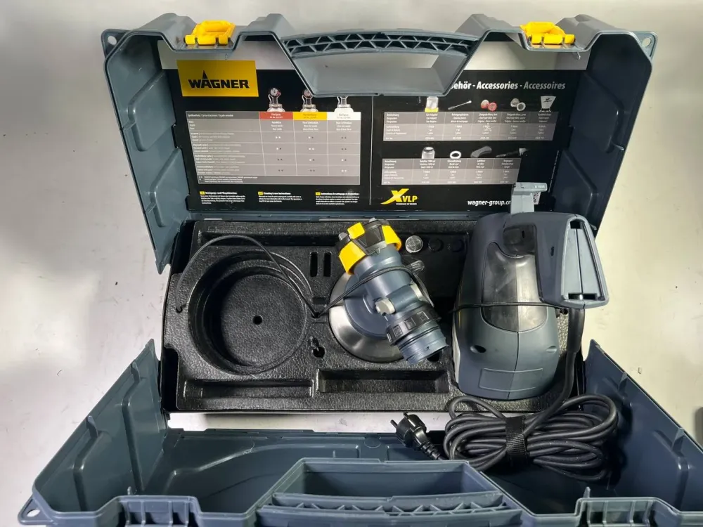 Wagner XVLP FinishControl 3500 sistema di spruzzatura 700 watt 1,0 l ( 2341501 ) valigetta