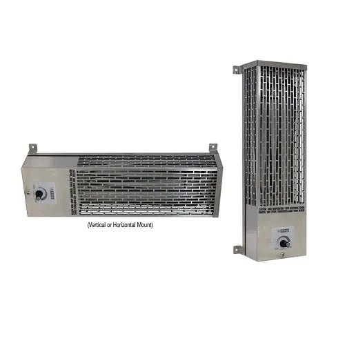 120V 500W Pump House Utility Heater Stainless Di acciaio