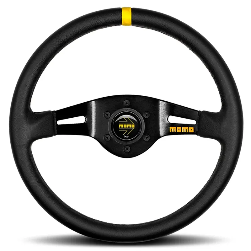 Volante MOMO - Racing MOD.03 black smooth leather