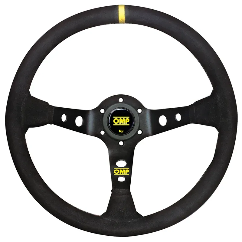 Volante OMP - Corsica (black/black - suede leather - OD/2012/NN)
