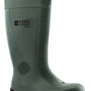 Scarpe per Crews Stivali da pioggia WELLINGTON VERDE verde taglia: 37 2018-37 Shoes for Crews