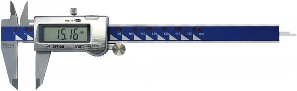 Calibro digitale Vogel Germany DIN 862 uscita dati mini-USB 200 mm / 8 pollici 202041-3
