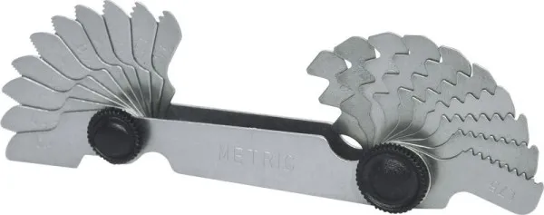 Calibro per filetti KS Tools metrico 20 pezzi 301.0095