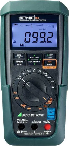 Multimetro Gossen Metrawatt TRMS e tester di isolamento con 30.000 cifre M246B