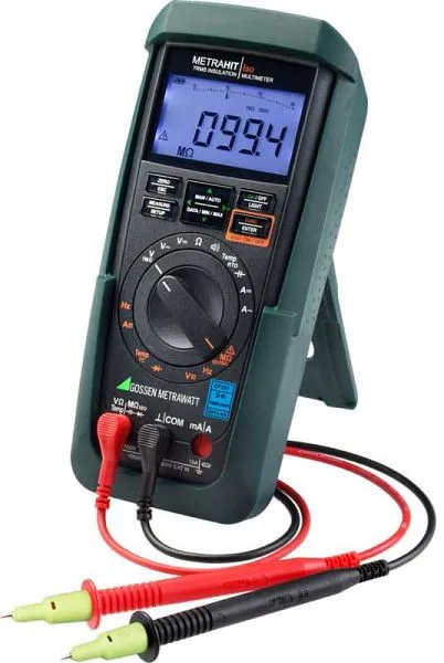 Multimetro Gossen Metrawatt TRMS e tester di isolamento con 30.000 cifre M246B