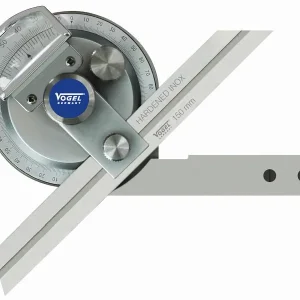 Set goniometro universale Vogel Germany 4 x 90 ° 150 mm / 200 mm / 300 mm custodia legno 321220