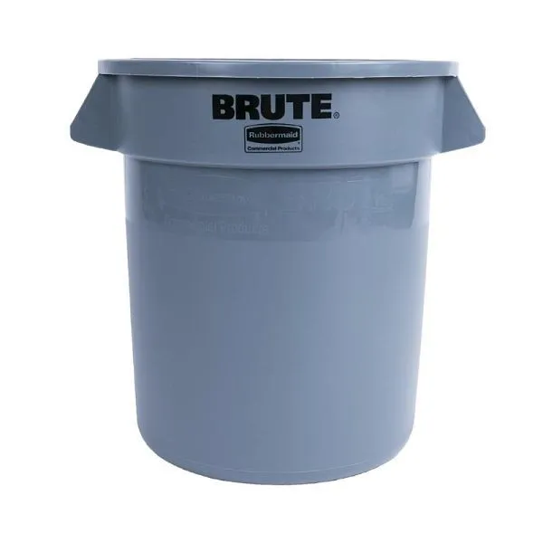 Rubbermaid BRUTE Pattumiera Grigio 37L L639