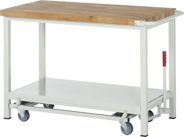 Pasta per Saldature Banco da lavoro RAU con telaio abbassabile collezione 8000 4 cassetti ripiano 1000x880x700 mm 05-8162A...