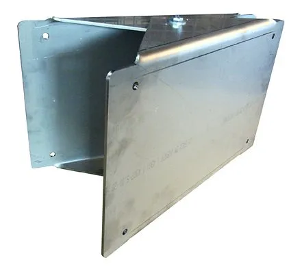 Supporto da parete Ebinger girevole 110° acciaio inox 1.714.001 - Conformità CE
