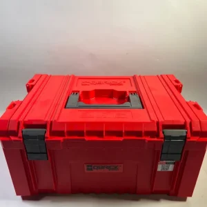 Qbrick System PRO Toolbox 2.0 RED ULTRA HD Valigia portautensili personalizzata 450 x 260 x 240 mm 19 l impilabile IP54 co...