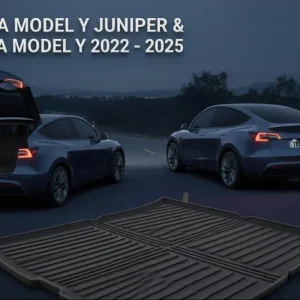 Tesla per Model Y+ Juniper 2025 MAT TRUNK AUTTURA-Copertura completa TPE Anti-slip Cargo Liner con protezione per servizio...