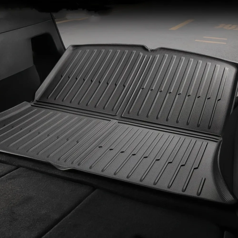 Tesla per Model Y+ Juniper 2025 MAT TRUNK AUTTURA-Copertura completa TPE Anti-slip Cargo Liner con protezione per servizio...