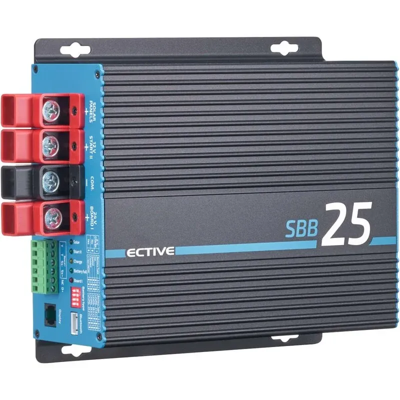 Booster di carica SBB 25 da 12 V 24 V con regolatore di carica MPPT 25