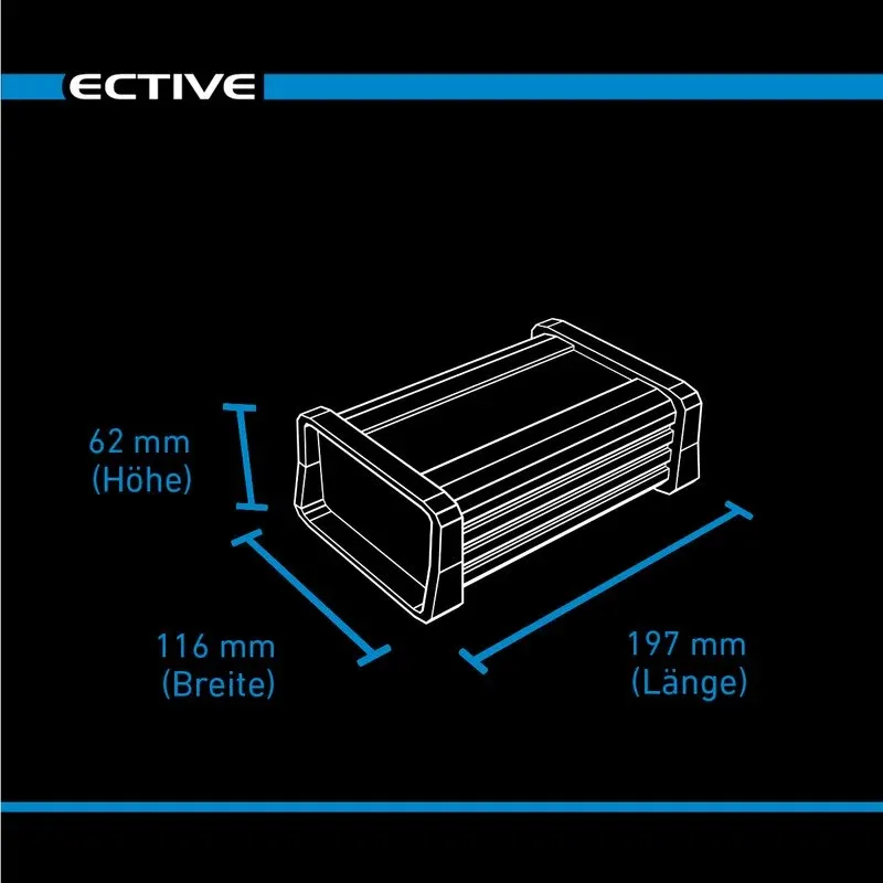 Caricabatterie multicarico 10 LFP 10A/12V 8 stadi