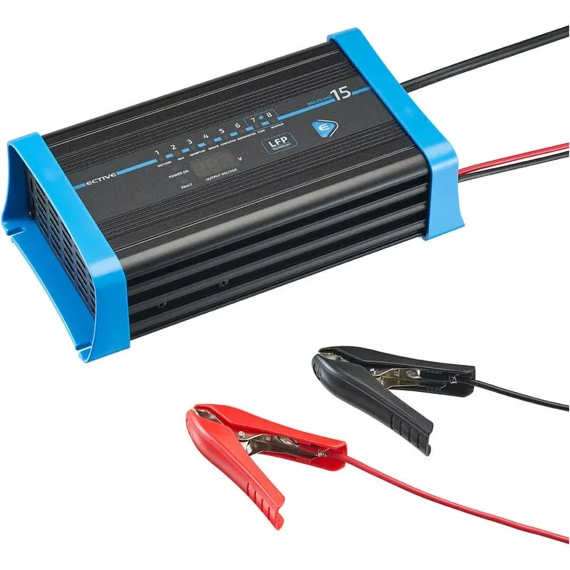 Caricabatterie Multicarico 15 LFP 15A/12V 8 stadi