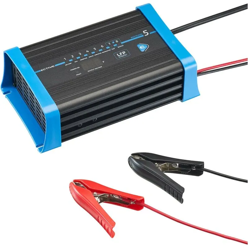 Caricabatterie Multicarico 5 LFP 5A/12V 8 stadi