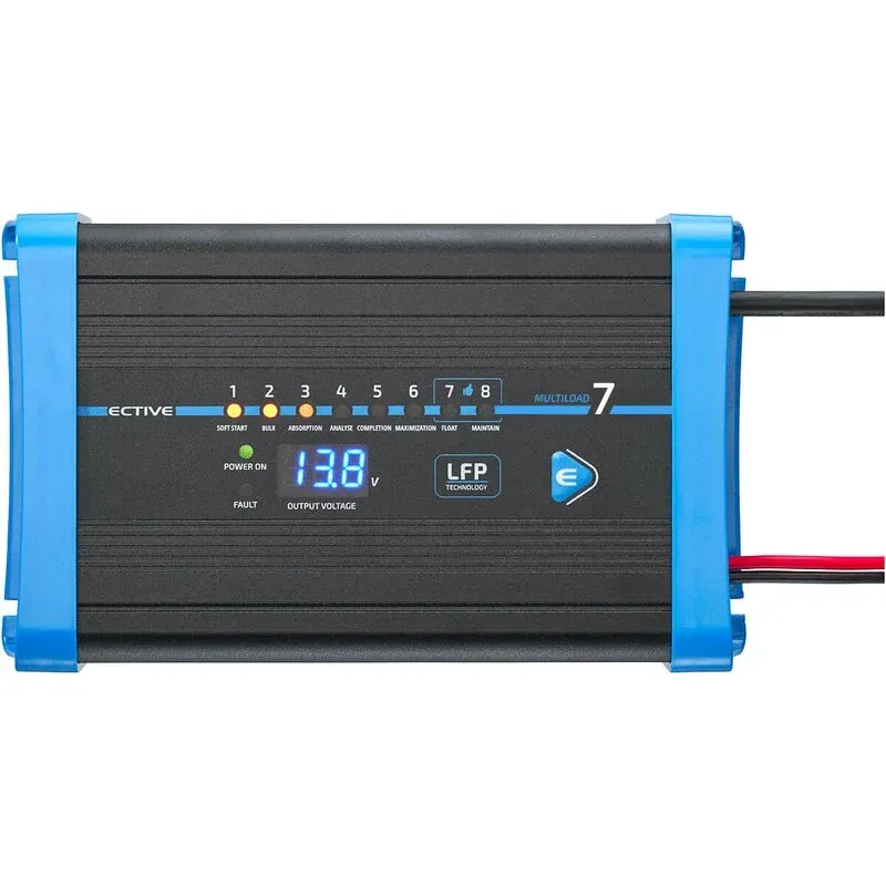 Caricabatterie Multicarico 7 LFP 7A/12V 8 stadi