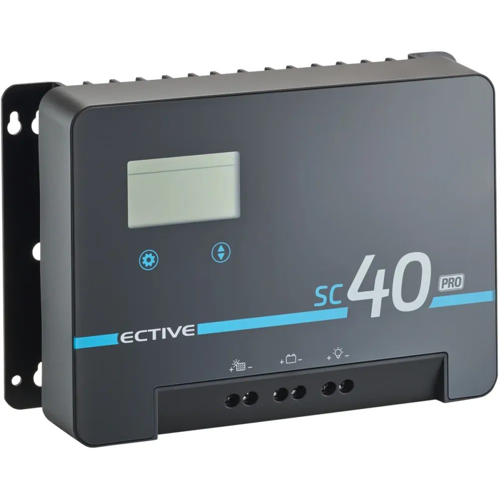 SC 40 Pro | Regolatore di carica solare MPPT 12V/24V 40A | 2a generazione