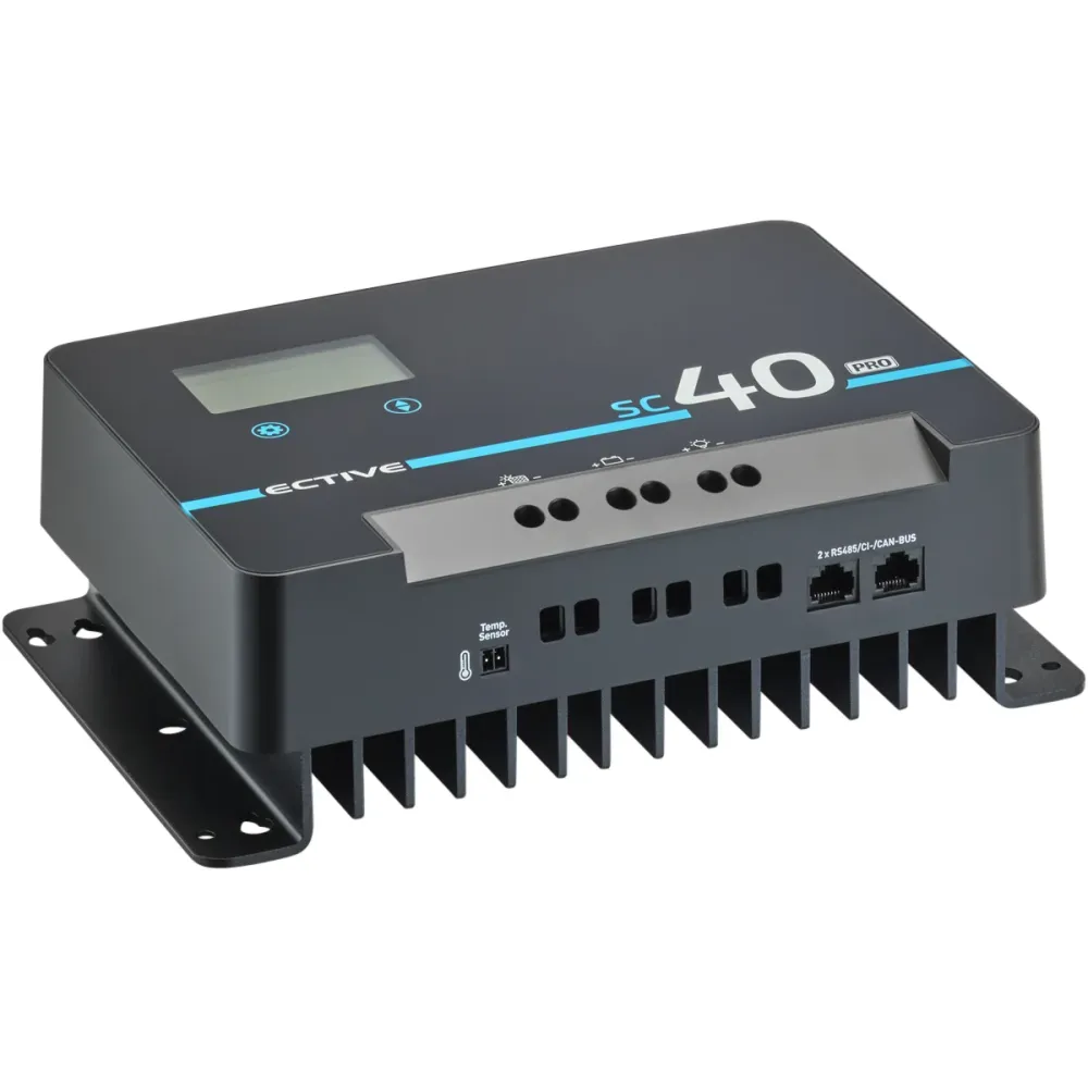 SC 40 Pro | Regolatore di carica solare MPPT 12V/24V 40A | 2a generazione