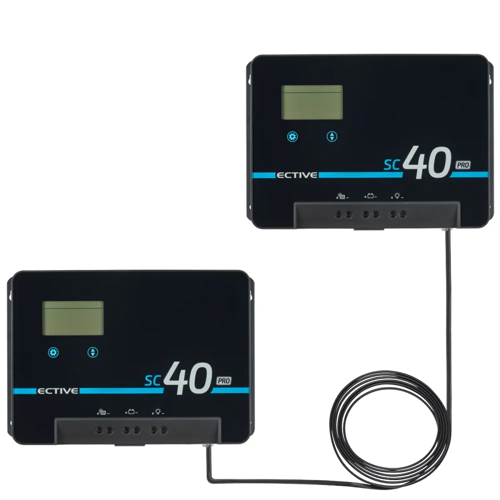 SC 40 Pro | Regolatore di carica solare MPPT 12V/24V 40A | 2a generazione