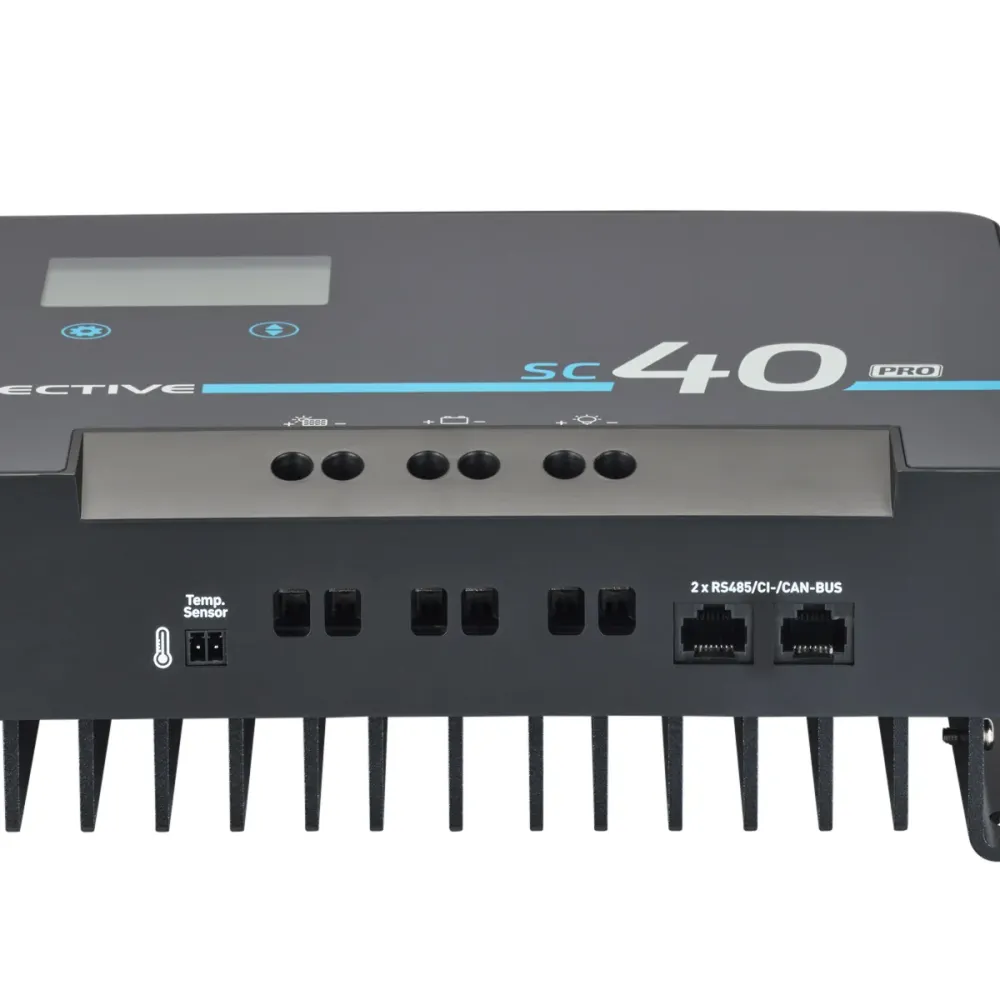 SC 40 Pro | Regolatore di carica solare MPPT 12V/24V 40A | 2a generazione