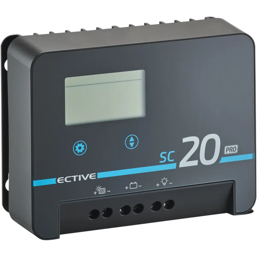 SC 20 Pro | Regolatore di carica solare MPPT 12V/24V 20A | 2a generazione