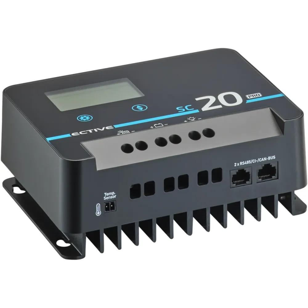 SC 20 Pro | Regolatore di carica solare MPPT 12V/24V 20A | 2a generazione