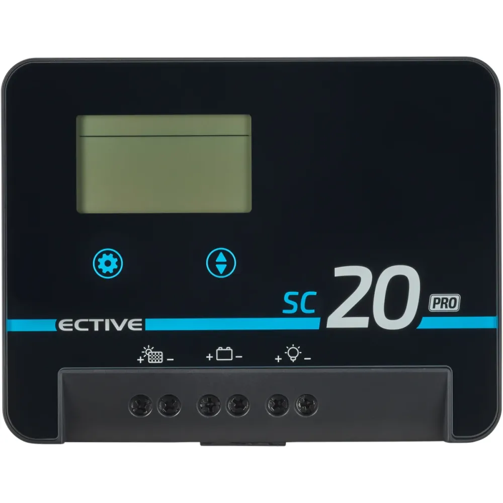 SC 20 Pro | Regolatore di carica solare MPPT 12V/24V 20A | 2a generazione