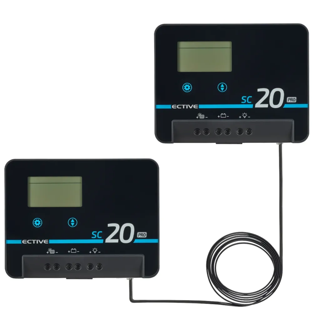 SC 20 Pro | Regolatore di carica solare MPPT 12V/24V 20A | 2a generazione