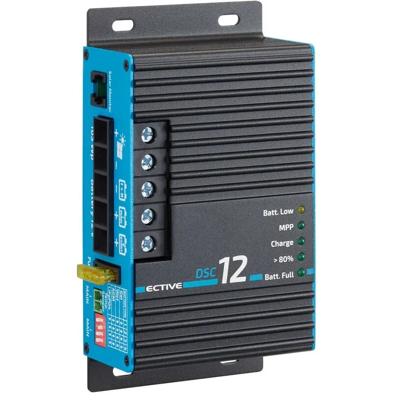 Regolatore di carica solare doppio DSC 12 MPPT