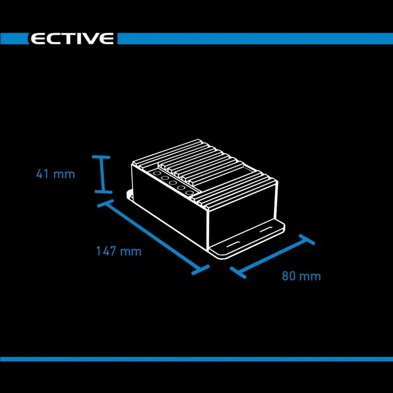Regolatore di carica solare doppio DSC 12 MPPT