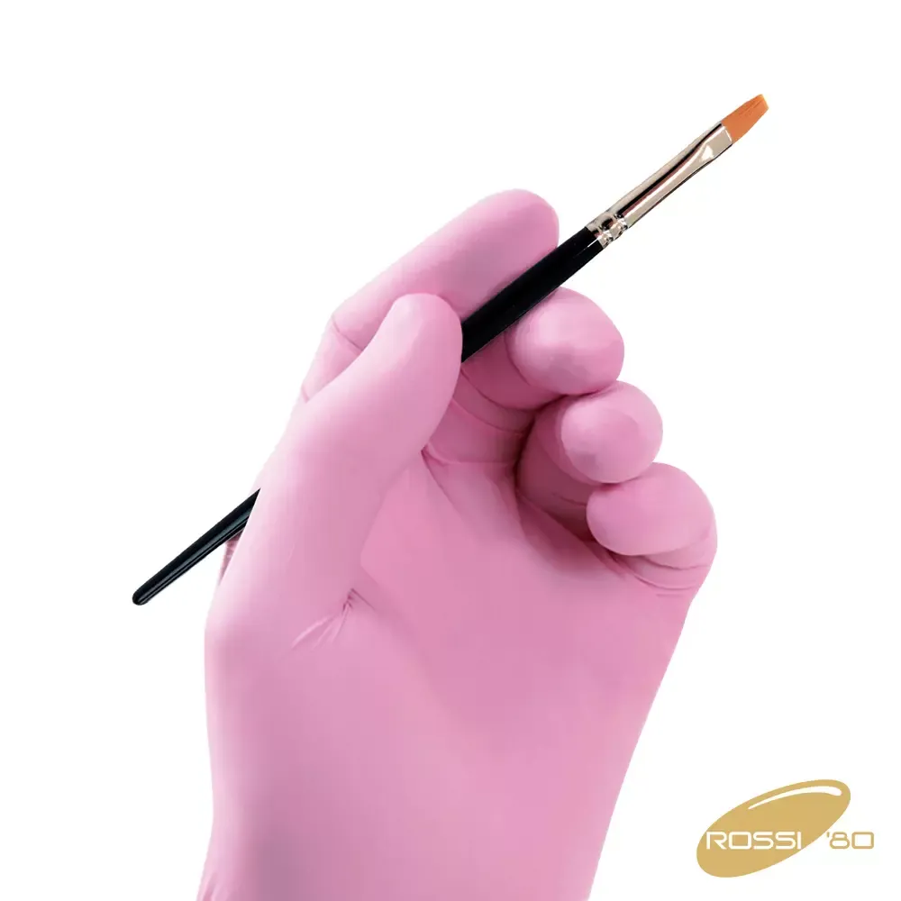 Antideflagrante ATEX Guanti Rosa Nitrile senza polvere