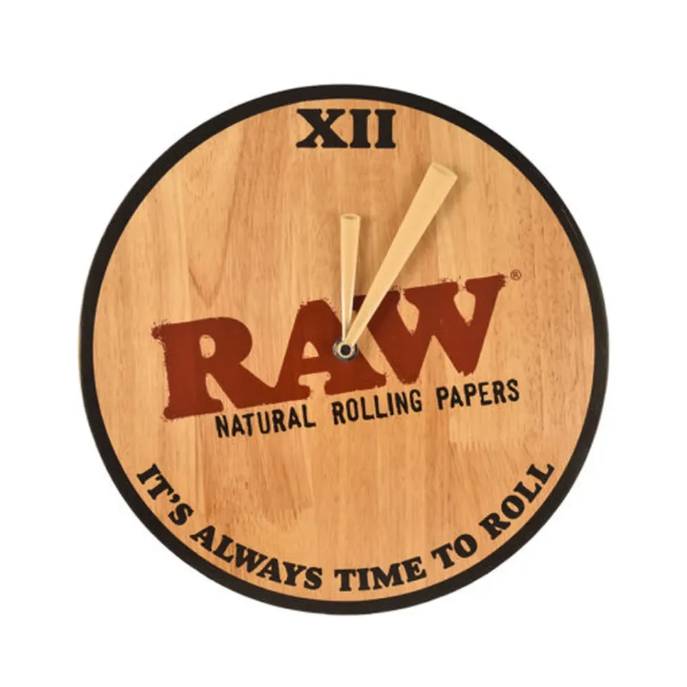 CRUDO Wooden Clock