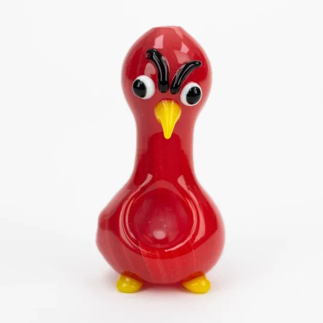 3" Mad Bird Soft vetro hand pipe