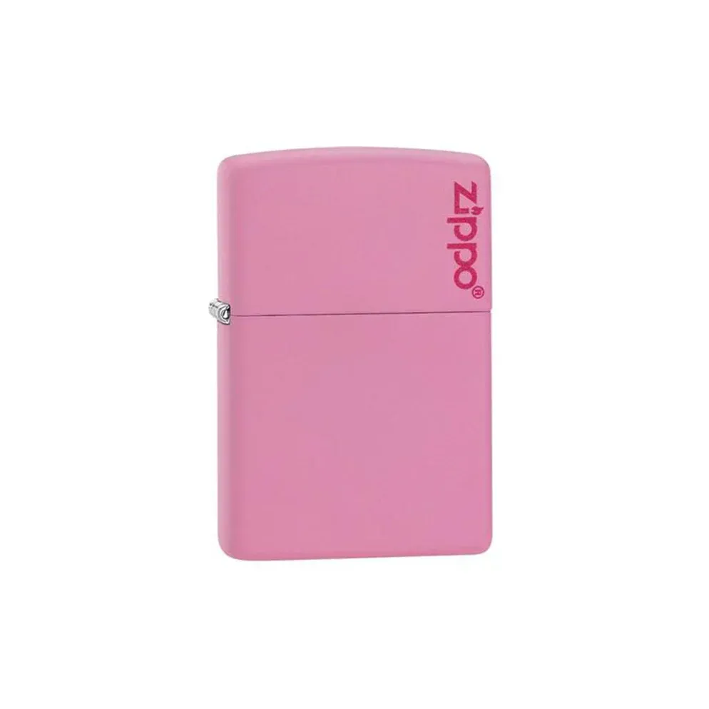 Professionale IPX8 Zippo Lighter - Pink Opaco Zippo logo