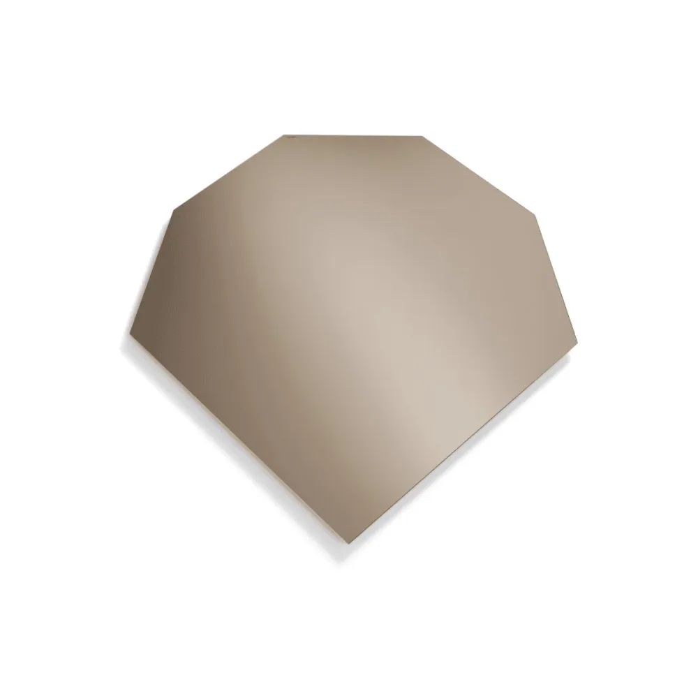 Specchio sagomato "Orbis" da parete senza cornice elegante Facile Ricarica