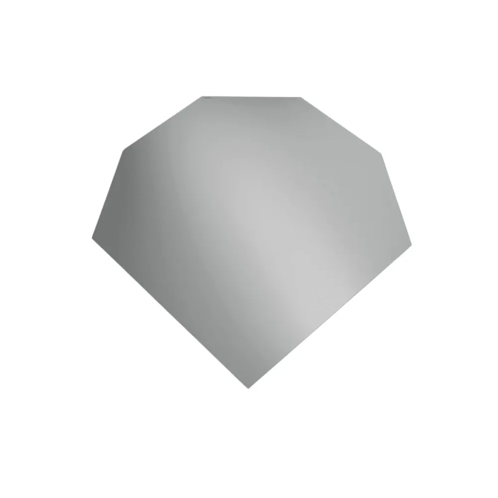 Specchio sagomato "Orbis" da parete senza cornice elegante Facile Ricarica