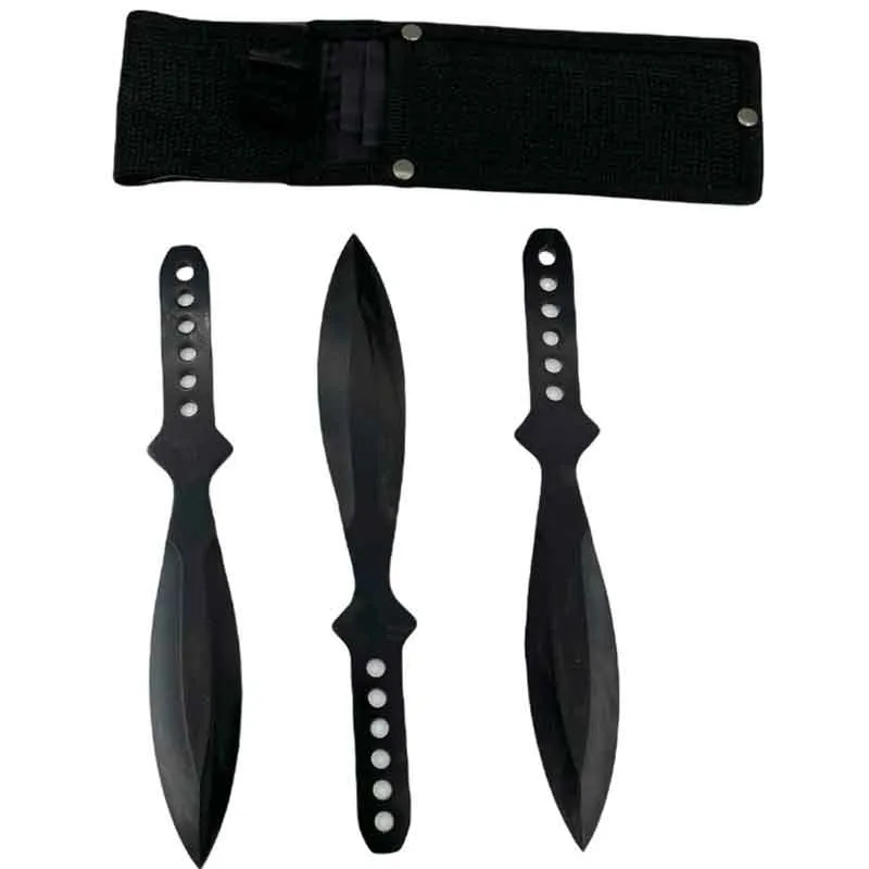 Tiger-USA - Doomsday Throwing Knife Set | Impermeabile e Resistente agli Urti