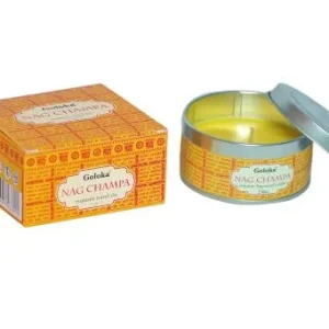 Torcia Subacquea Goloka - Nag Champa Travel Tin Candle