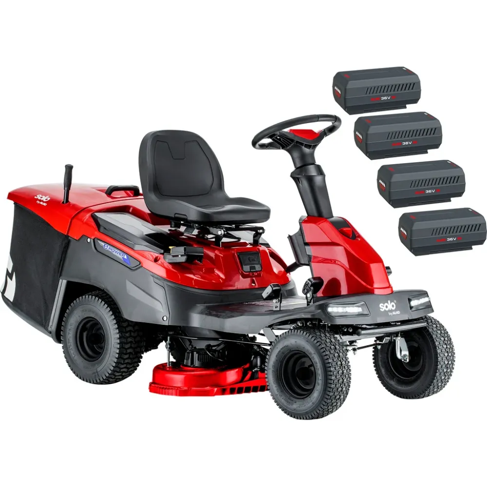 trattorino rasaerba batteria Solo AL-KO E-Rider R74.5