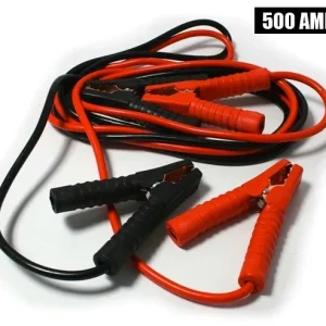 Cavi Avviamento Collegamento Batteria Auto 500 Amp 3 Metri Jumper Lifetime Cars