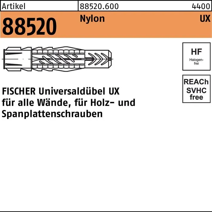 Tassello universale FISCHER UX D10xL60mm ( 8000258600 )