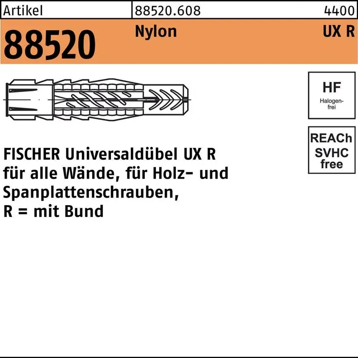 Tassello universale FISCHER UX D6xL35mm ( 8000258605 )